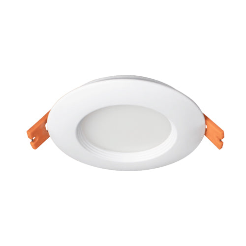 Lotus LED-3-S6W-5CCT-WH-BA, 3" Round White Regressed Baffle LED, 6W, 120VAC, 5CCT, 400 Lumens, 90+ CRI