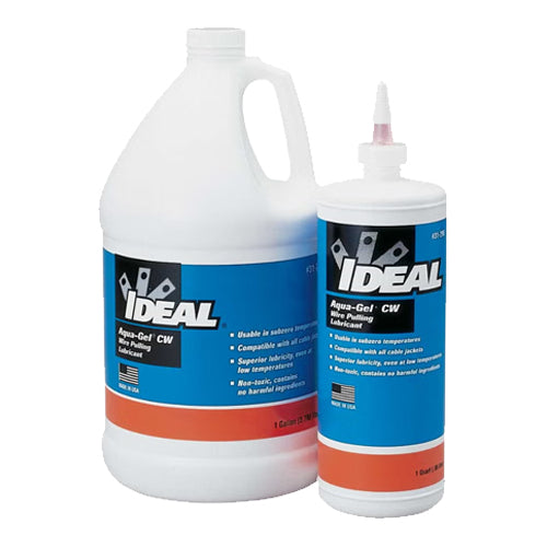 Ideal Industries 31-298, Aqua-Gel® CW Wire Pulling Lubricant, 1-Quart Squeeze Bottle