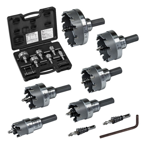 Klein Tools 31873, Hole Cutter Kit, Master Electrician Hole Cutter, 8-Piece