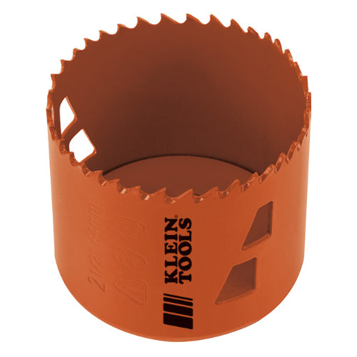 Klein Tools 31940, Bi-Metal Hole Saw, 2-1/2-Inch