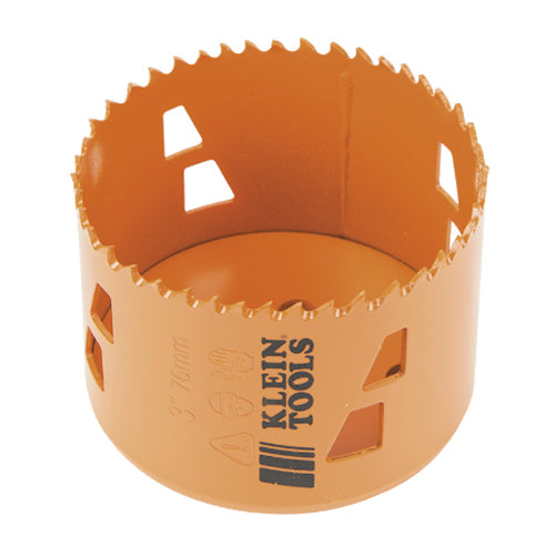 Klein Tools 31948, Bi-Metal Hole Saw, 3-Inch