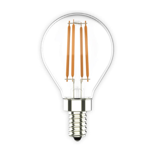 Votatec VO-FG15W5.5-12-30-D, LED G15 Filament, 120V, 5.5W, 600 Lumens, 3000K Soft White, E12 Base, Dimmable