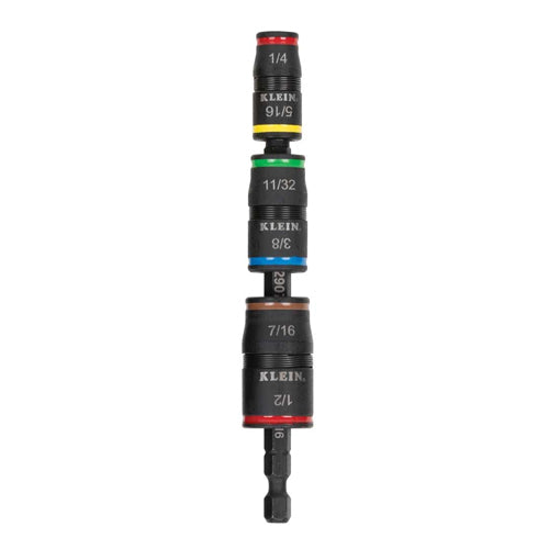 Klein Tools 32907, 7-in-1 Impact Flip Socket Set