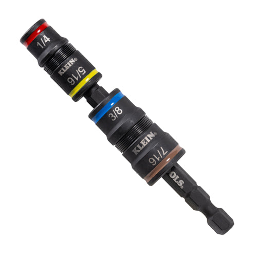 Klein Tools 32932, 5-in-1 Impact Rated Flip Socket Set