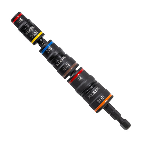 Klein Tools 32933, 7-in-1 Impact Flip Socket Set