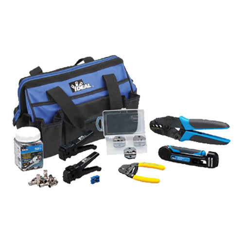 Ideal Industries 33-410, RF Coax Crimp & Compression Kit