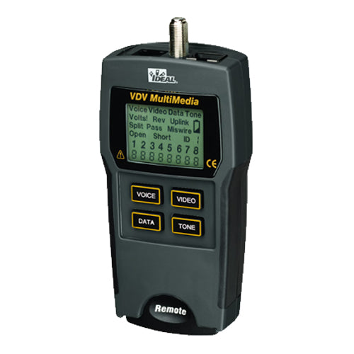 Ideal Industries 33-856, VDV Multimedia Wiremapper and Tester