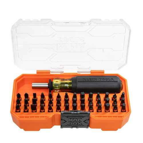 Klein Tools 33803, ProFlex Impact Screwdriver Bit Set, 44-Piece
