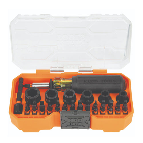 Klein Tools 33805, ProFlex Impact Screwdriver Bit and Socket Set, 38-Piece