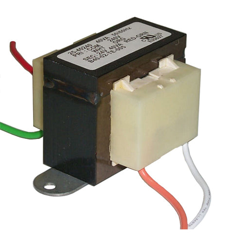 Alltemp 34-40244, Class II Control Transformer, Foot Mount, 40VA, Primary 120V, Secondary 24V, Wire Lead Connection