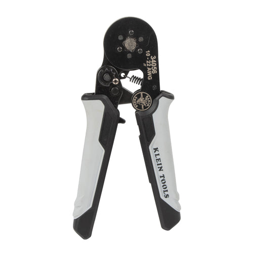 Klein Tools 34056, Ratcheting Ferrule Hex Crimper, 10 to 22 AWG Wire