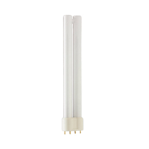 Philips Lighting 345017, PL-L 18W/830/4P, PL-L 8.9 Inch Long Compact Fluorescent Lamp, 4-Pin 2G11 Base, 18W, 4100K Cool White, 1200 Lumens, 82 CRI, Dimmable, 25 Packs