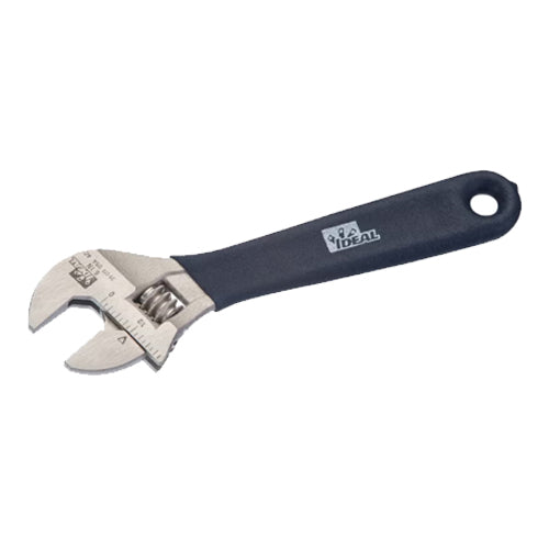 Ideal Industries 35-019, Adjustable Wrench, 6"