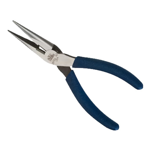 Ideal Industries 35-038, Long-Nose Pliers w/Cutter 8-1/2", Dipped-Grip