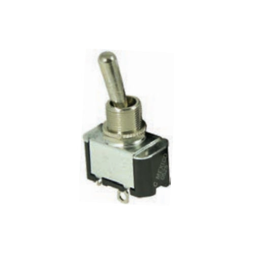 Techspan 35-130, Heavy Duty Toggle Switch, On-On Circuit, Single Pole/Double Throw (SPDT), 20A, Metal Bat Actuator, Screw Terminal