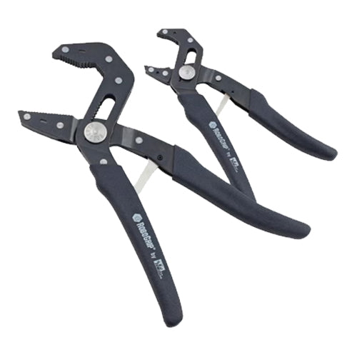 Ideal Industries 35-452, RoboGrip® Self-Adjusting Pliers 2-Piece Set, 7" and 10"