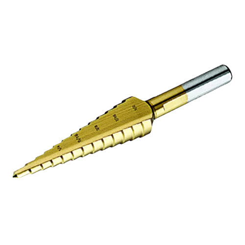 Ideal Industries 35-511, Step Drill Bit 1/8" - 1/2"