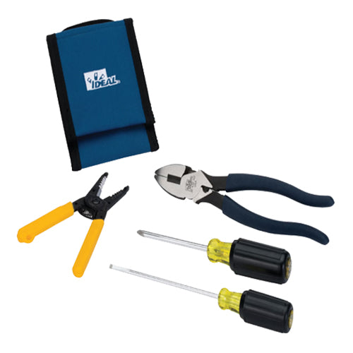 Ideal Industries 35-5792, 5-Piece Electrician’s Holster Kit