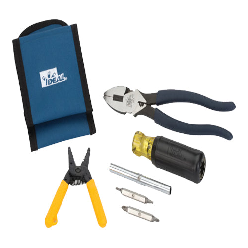 Ideal Industries 35-5799, 4-Piece Electrician’s Holster Kit