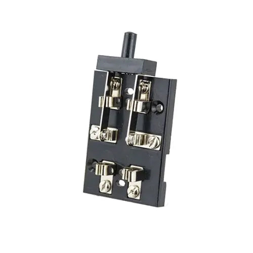 Techspan 35-730, Specialty Knife Switch, On-Off-On Action, Double Pole/Double Throw (DPDT), 0.5A, Plastic Handle Actuator, Screw Terminal