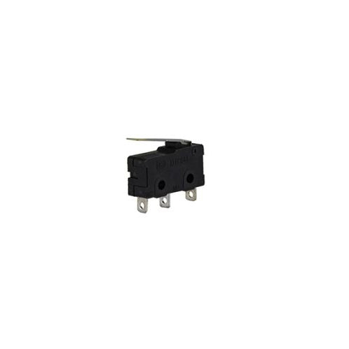Techspan 35-836, Sub-Miniature Snap Action Switch, Single Pole/Double Throw (SPDT), 5A 250VAC, Lever Actuator, Solder Terminal