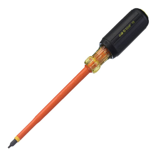 Ideal Industries 35-9693, Insulated Square Screwdriver #2 x 6"
