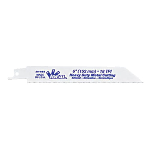 Ideal Industries 36-087, Reciprocating Blade Heavy-Duty Metal Cutting, 12", 10/14 TPI, Pack of 5