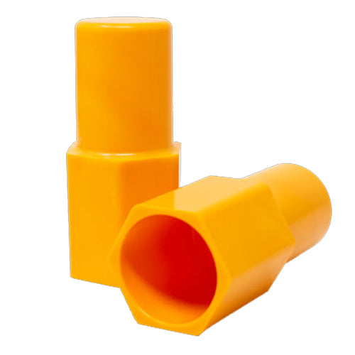 Rack-A-Tiers 36100.OR, Cap It, Low Voltage, 1", Orange, (10/bag)