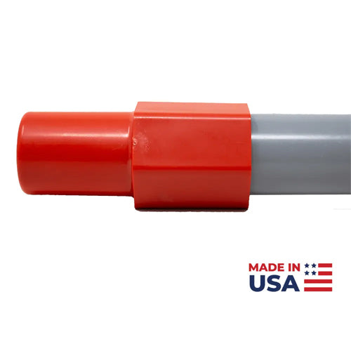 Rack-A-Tiers 36100.RD, Cap It, High Voltage 120V-480V, 1", Red, (10/bag)