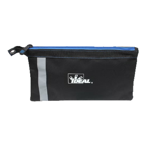 Ideal Industries 37-050, Pro Series Flat Zipper Pouch, 12.5"