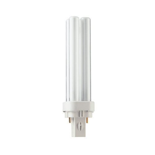 Philips Lighting 383109, PL-C Cluster 2-Pin Compact Fluorescent, 13W, 2700K Warm White, 800 Lumens, GX23-2 Base, 82CRI, 10 Packs