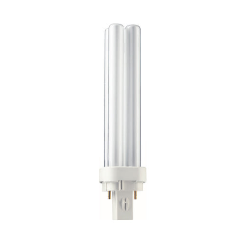 Philips Lighting 383190, PL-C 18W/841/2P/ALTO, Compact Fluorescent Lamp, G24D-2 Base, 17.9W, 4100K Cool White, 1200 Lumens, 82 CRI, 10 Packs