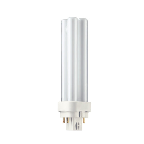 Philips Lighting 383299, Compact Fluorescent Lamp, G24Q-2 Base, 18W, 1200 Lumens, 2700K Warm White, 82 CRI, 10 Packs