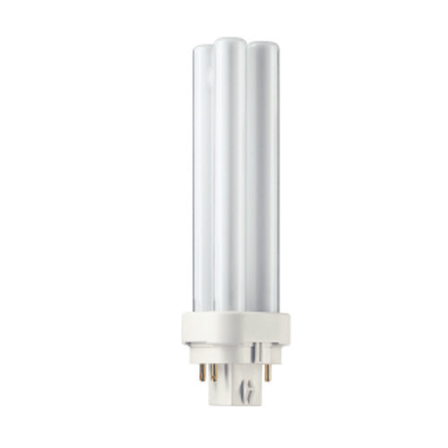 Philips Lighting 383307, PL-C 18W/830/4P/ALTO, PL-C Cluster 4-Pin Compact Fluorescent Lamp, G24Q-2 Base, 16.5W, 3000K Warm White, 1200 Lumens, 82 CRI, Dimmable, 10 Packs