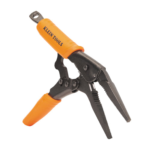 Klein Tools 38612, Long Nose Locking Pliers, 9-Inch