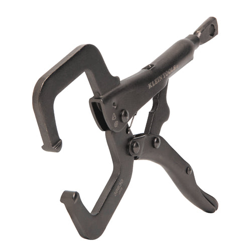 Klein Tools 38630, C-Clamp Locking Pliers With Standard Jaws, 6-Inch