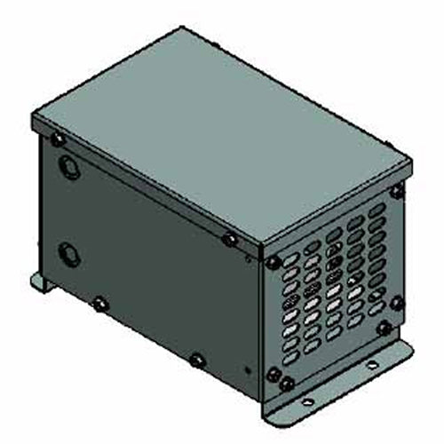 Electric Power 3K3P5BA, 3KVA, General Purpose Auto Transformer, 1 Phase, Primary 460V,  Secondary 240V, Copper