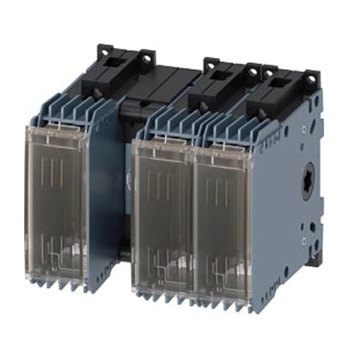 Siemens 3KF13030MB11, Switch Disconnector with Fuse 32 A, Frame Size 1, 3-Pole for LV HRC Fuse Size 000 and 00 Front Operating Mechanism Central Basic Unit without Handle Box Terminal without Fuses