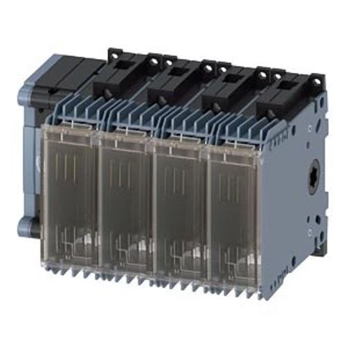 Siemens 3KF14060LB11, Switch Disconnector with Fuse 63 A, Frame Size 1, 4-Pole For LV HRC Fuse Size 000 and 00 Front Operating Mechanism Left Basic Unit without Handle Box Terminal without Fuses