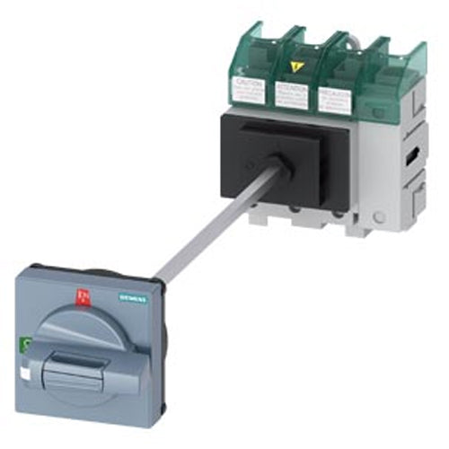 Siemens 3LD52100TL11, SENTRON 3LD5 Switch Disconnector UL, Main Switch, 4-Pole, Operational Power at AC-23 A at 400 V: 30 KW, Floor Mounting with Door Coupling