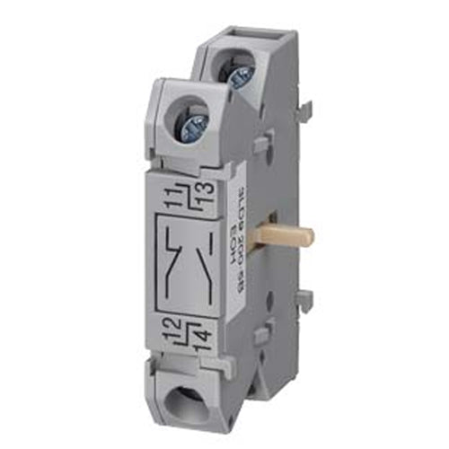 Siemens 3LD92005B, Auxiliary Switch, 1 NO+1 NC, Accessory for Main and Emergency Switching-Off 3LD2 Switch Front Mounting and for Molded Case Switch 3LD5 UL Front Mounting