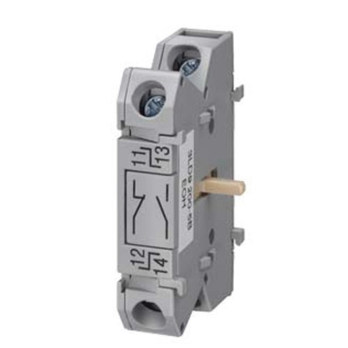 Siemens 3LD92005BF, Auxiliary Switch, 1 NO+1 NC, with Gold-Plated Contacts, Accessory for Main and Emergency Switching-Off 3LD2 Front Mounting and for Molded Case Switch 3LD5 UL Front Mounting