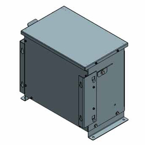 Electric Power 3MS6ABN1T0, 3KVA, General Purpose Auto Transformer, 3 Phase,  Primary 600V Wye, Secondary 220V Wye, Copper
