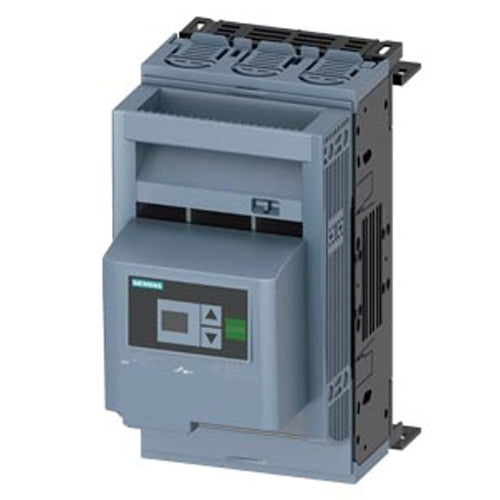 Siemens 3NP11331BC13, SENTRON, Fuse Switch Disconnector 3NP1, 3-Pole, NH00, 160 A, For Busbar System 8US 60 mm, Flat Terminal, Fuse Monitoring: Electronic EFM20, Cover Level 32/70 mm