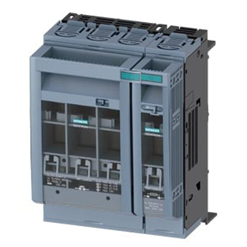 Siemens 3NP11341BC20, SENTRON, Fuse Switch Disconnector 3NP1, 4-Pole, NH00, 160 A, For Busbar System 8US 60 mm, Box Terminal, Cover Level 32/70 mm