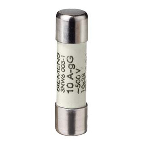 Siemens 3NW60121, SENTRON, Cylindrical Fuse Link, 10 X 38 mm, 32 A, gG, Un AC: 400 V