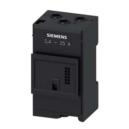 Siemens 3RB2906-2DG1, Current Transformer 2.4...25 A For 3RB22/23/24 Size S00/S0 Stand-Alone Installation Main Circuit: Straight-Through Transformer Auxiliary Circuit
