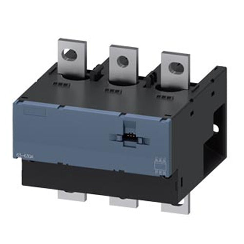 Siemens 3RB2966-2WH2, Current Transformer 63...630 A For 3RB22/23/24 Size S10/S12 Contactor Mounting/Stand-Alone Installation Main Circuit: Busbar Connection Auxiliary Circuit