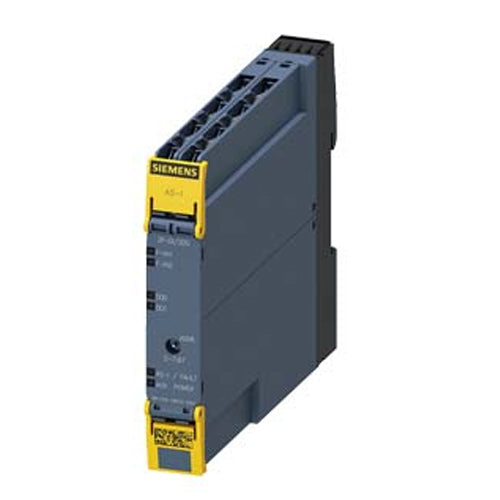 Siemens 3RK14052BE002AA2, ASIsafe SlimLine Compact Module SC17.5F Digital Safety 2 F-DI/2 DQ, IP20 2 x Input For Mechanical Sensors 2 x Standard Output 24 V DC Output Supply Can Be Switched Screw Terminals Overall Width 17.5 mm