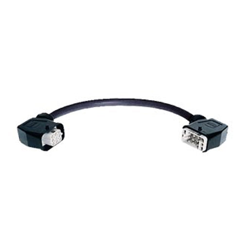 Siemens 3RK1902-0CH00, Power Connection Cable 6 x 4 mm2, 0.12 m, 9-Pole for ET 200x EM 300 and AS-i Compact Starter